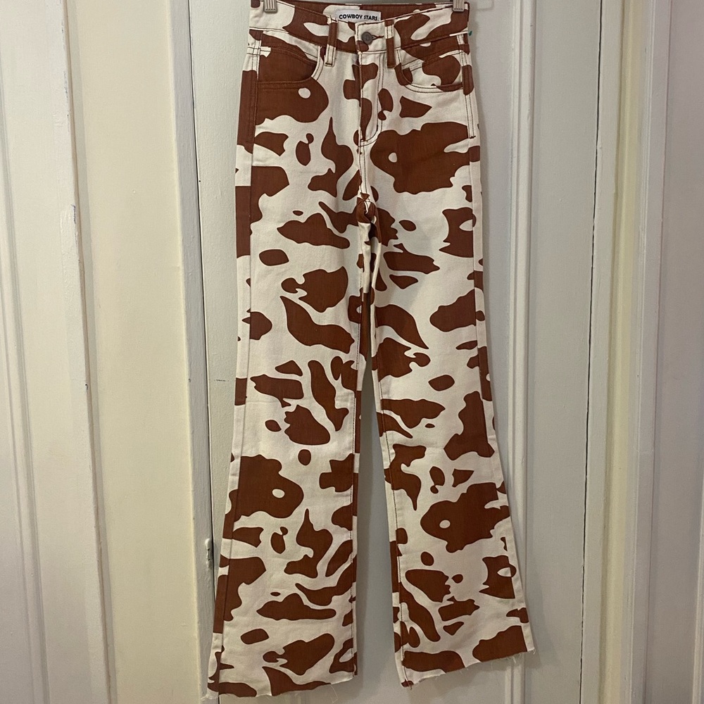 Y2K patterned pants